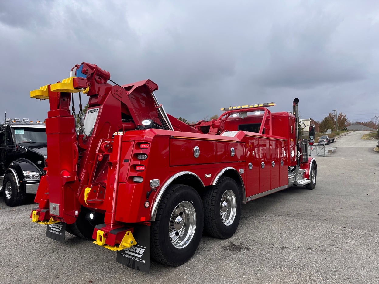 Rick's Towing new Century rotator — ready to dispatch